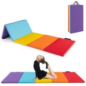 5-Panel Folding Gymnastics Mat for Kids