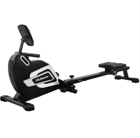 Magnetic rowing machine